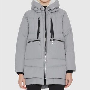 OLAY Kids Puffer Jacket in Gray